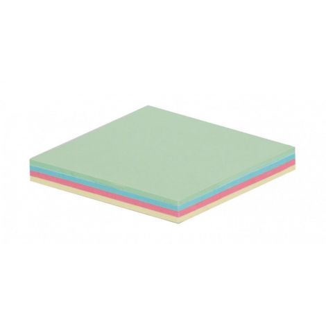 Karteczki samoprzylepne Tres 75x75mm, 100szt pastel